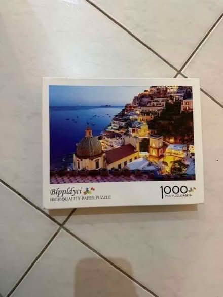 Photo of free 1,000 piece jigsaw of Greece- New still in box and bag (Earls Court SW10) #1