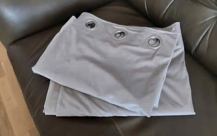 Photo of free 1 pair Velvet curtains champagne stone colour (Bare LA4) #2