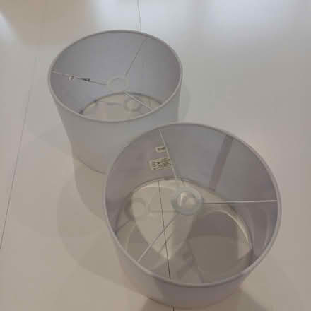 Photo of free White lampshades x 2 (Kings Langley) #1