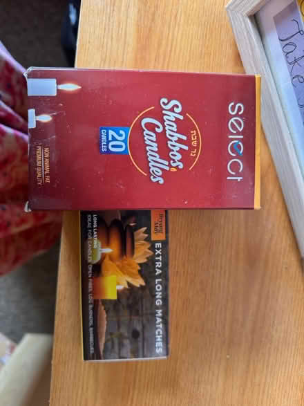 Photo of free Candles pack with match box (Hemel Hempstead HP2) #1