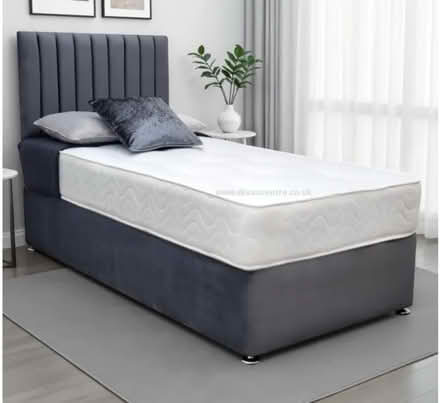 Photo of Single bed with mattress (G42) #1