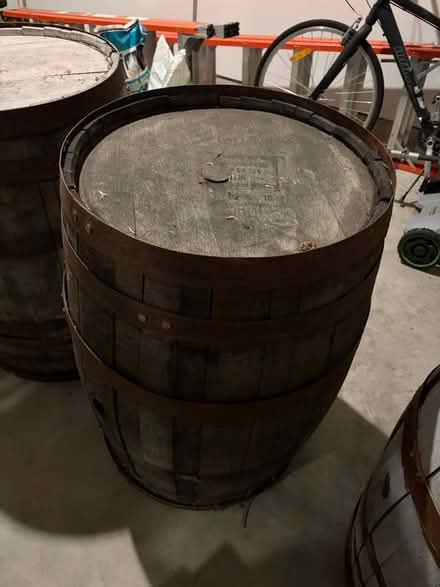 Photo of free Whiskey barrels (Katy near Buckees) #3