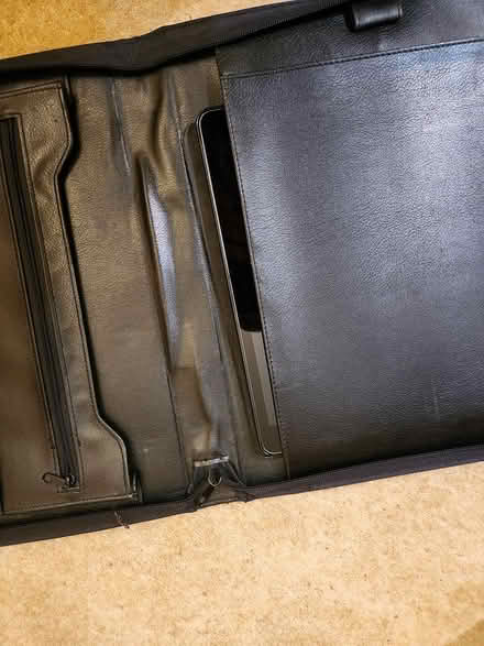 Photo of free vinyl brief case (GL53, Leckhampton, Cheltenham) #3