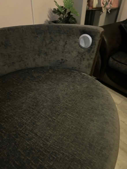 Photo of free Media sofa - dark grey material (Ratby Leicester LE6) #2