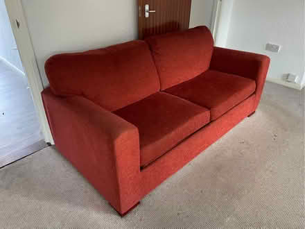 Photo of free Red sofa-bed (Fratton PO1) #1