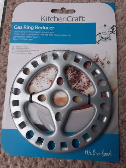 Photo of free Gas ring reducer New (Riverdene RG21) #2