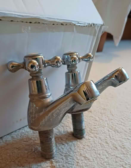 Photo of free Bathroom basin taps and bath/shower mixer tap with fittings (Uxbridge UB8) #1