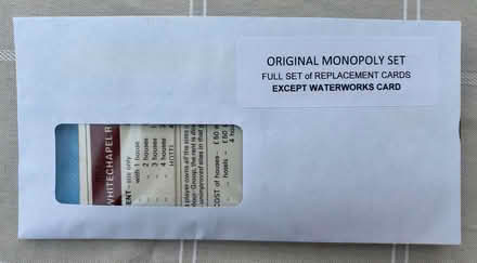 Photo of free Monopoly Replacement Cards (Kennington OX1) #1