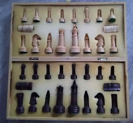 Photo of free Travel chess/draughts set (Gyle EH12) #2