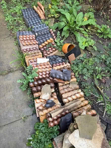 Photo of free Garden edging tiles (West London W3. Acton) #1