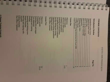 Photo of free Excell training book (Tw13 6pa) #2