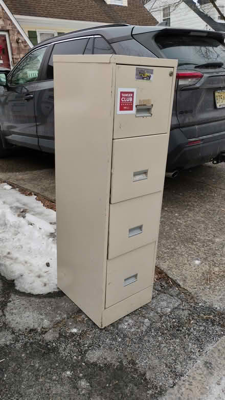 Photo of free Tall File cabinet (Hawthorne) #1