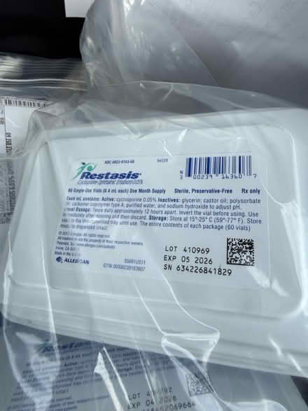 Photo of free On Restasis? (Near Western and McKee) #1