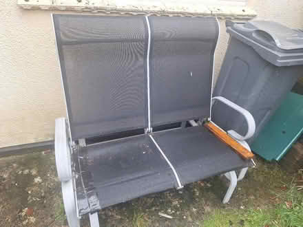 Photo of free Rocking garden seat (Forestgreen) #1