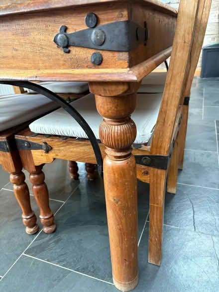 Photo of free Dining table and 4 chairs (Grayshott GU27) #3