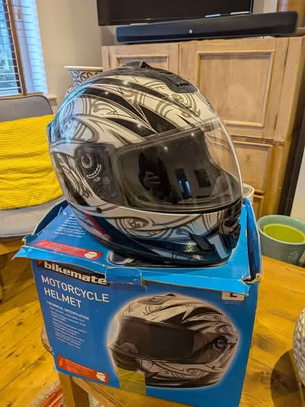 Photo of free Bikemate Motorbike helmet (Netherfield, Kendal LA9) #1