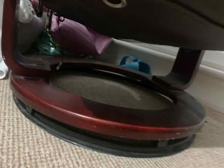 Photo of free Reclining leather armchair + stool (Worthing BN11) #3