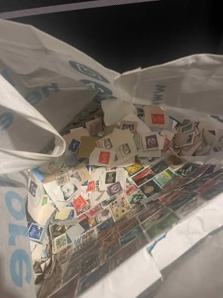 Photo of free Bag of stamps (KT1 Kingston-upon-Thames) #1