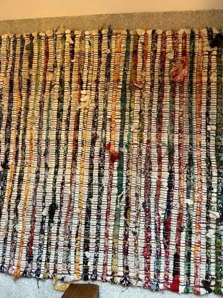 Photo of free White and multicoloured Rug (Nether Edge S7) #4