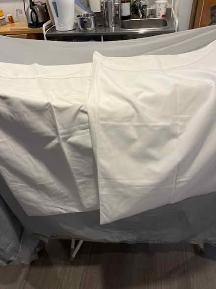 Photo of free 2 queen white 100% polyester (Golden Triangle) #2