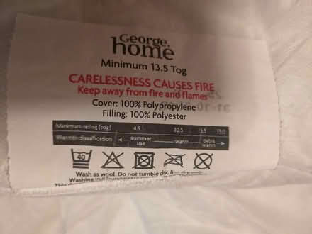 Photo of free Bedding: 3 single summer duvets plus pillow (Cowley OX4) #1