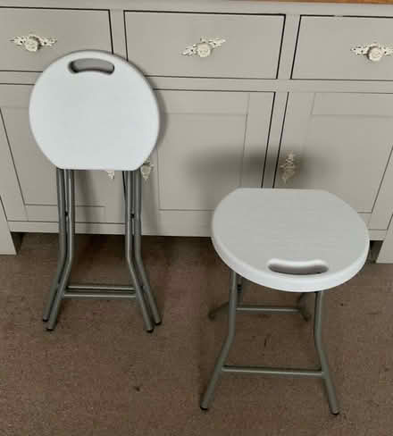 Photo of free Two little stools. Only used a few times. Good condition. (St Stephens AL1) #1