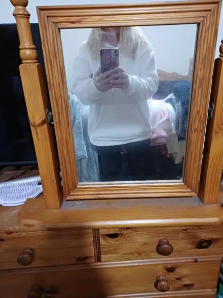 Photo of free Pine mirror (Marldon TQ3) #1