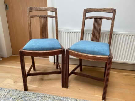 Photo of free Two dining room chairs (Portslade Village BN41) #1