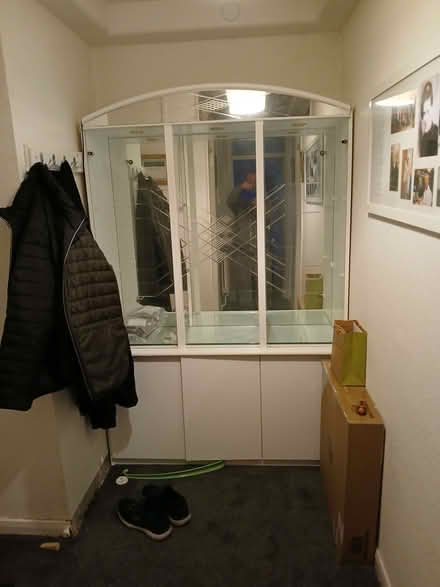 Photo of free Glass display cabinet and storage (Ashton upon Mersey M33) #1
