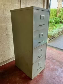Photo of free Harvey 4 Drawer Metal Cabinet (BR6) #1
