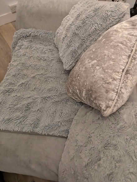 Photo of free Grey modular corner sofa (Harrietsham ME17) #4