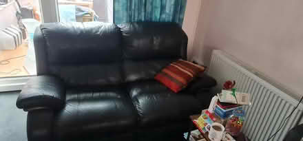 Photo of free 2 seat leather sofa (Chelmsford CM1) #1