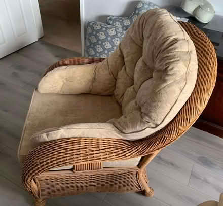 Photo of free Wicker chairs (Slyne-with-Hest LA2) #1