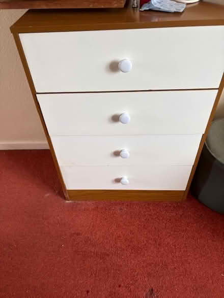 Photo of free Chest of drawers with 4 drawers (Uckfield) #1