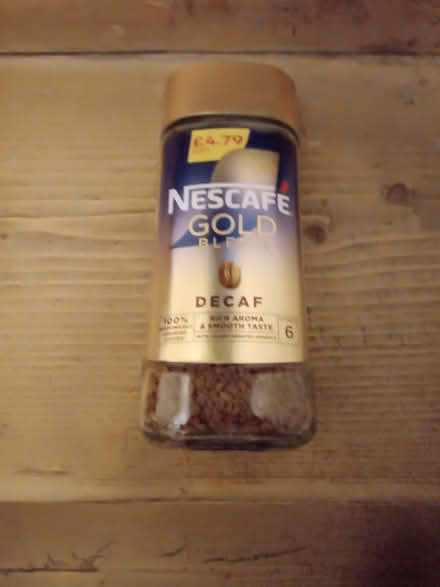 Photo of free 1 x95g Jar of Nescafe Gold Blend Decaf Coffee (opened);& (Kendal LA9) #1