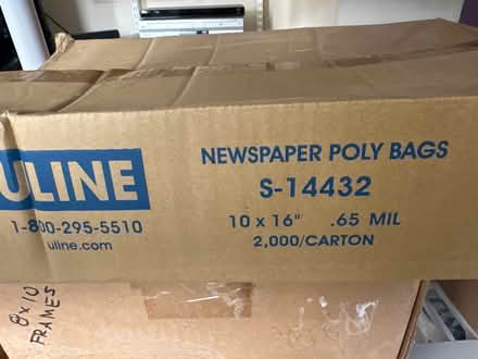 Photo of free Newspaper poly bags (Park View - Colombia Heights) #1