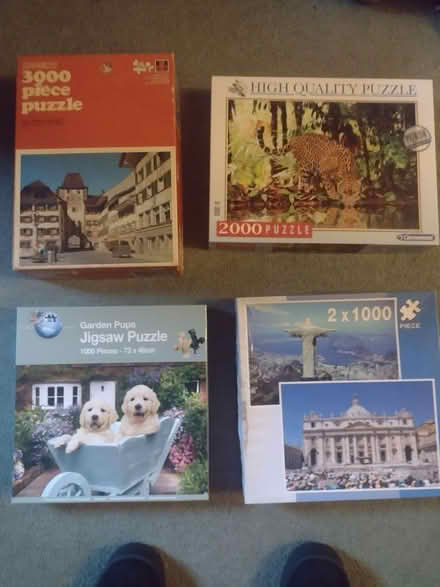 Photo of free Selection of jigsaw puzzles (Barry CF63) #1
