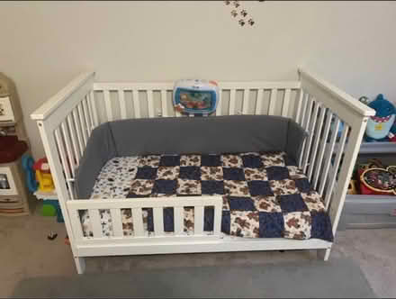 Photo of free toddler bed with mattress (Glen Burnie) #1