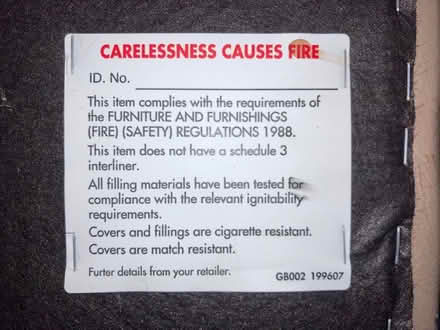 Photo of free 2 seater sofa - leather (Whiteshill GL6) #3