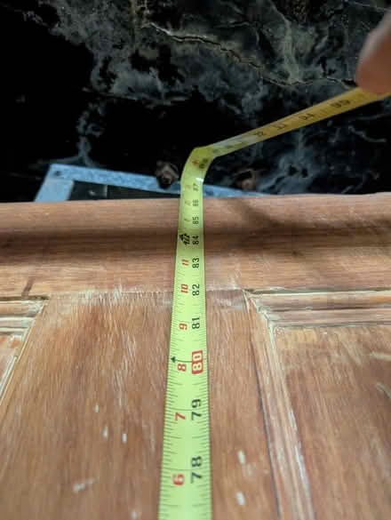 Photo of free Old wooden doors (one w/glass) (Somerville (Brickbottom)) #3