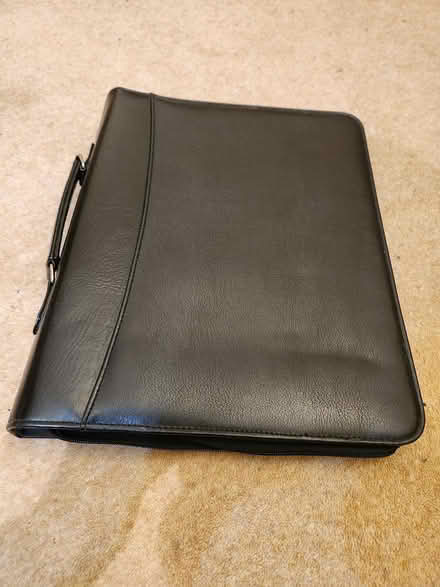 Photo of free vinyl brief case (GL53, Leckhampton, Cheltenham) #1