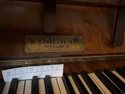 Photo of free Upright piano (Hellesdon NR6) #2