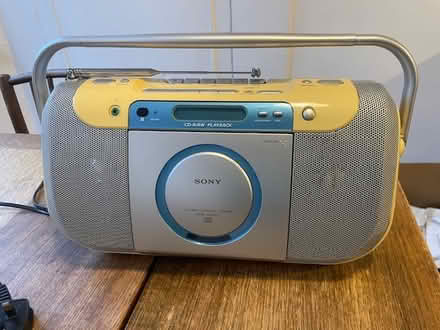Photo of free Sony CD player - WORKING (Haringey, near St Ann's, N15) #1