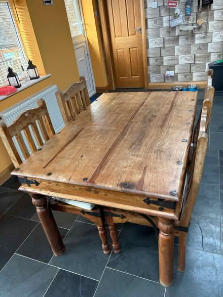 Photo of free Dining table and 4 chairs (Grayshott GU27) #2