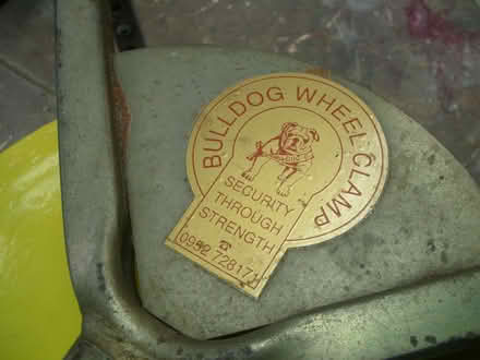 Photo of free Bulldog brand wheel clamp (Flaxby HG5) #2