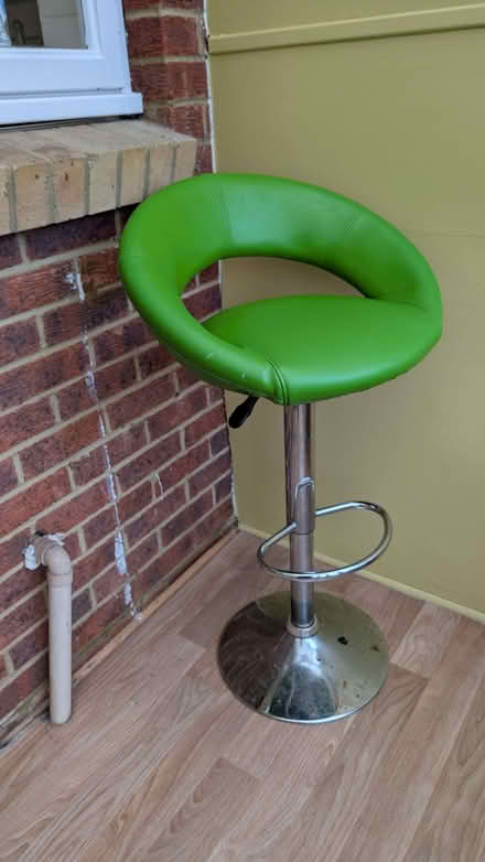 Photo of free Funky green bar stool (Five Oak Green TN12) #1