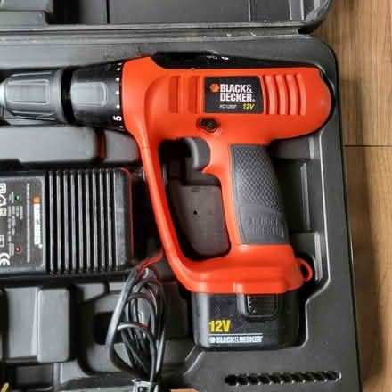 Photo of free New Cordless drill - battery dead (Oaklands nr Welwyn AL6) #2