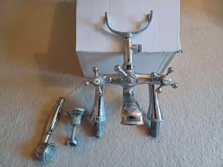 Photo of free Bathroom basin taps and bath/shower mixer tap with fittings (Uxbridge UB8) #4