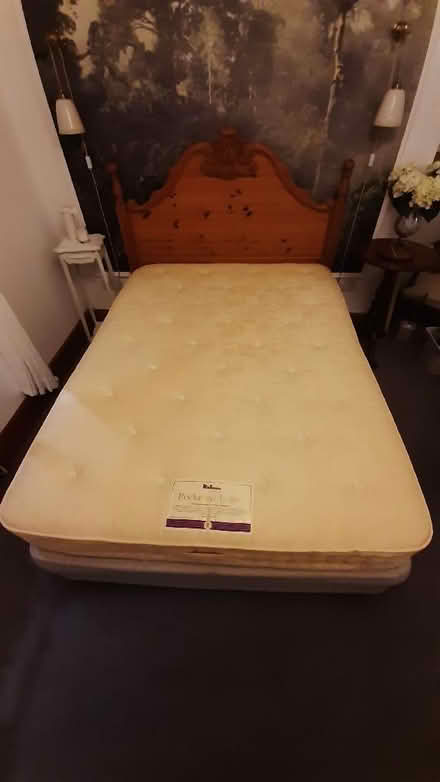 Photo of free Double mattress pocket sprung (New Tupton S42) #1