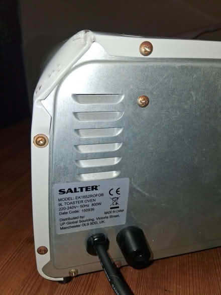 Photo of free Salter toaster oven (Preston Park area BN1) #2